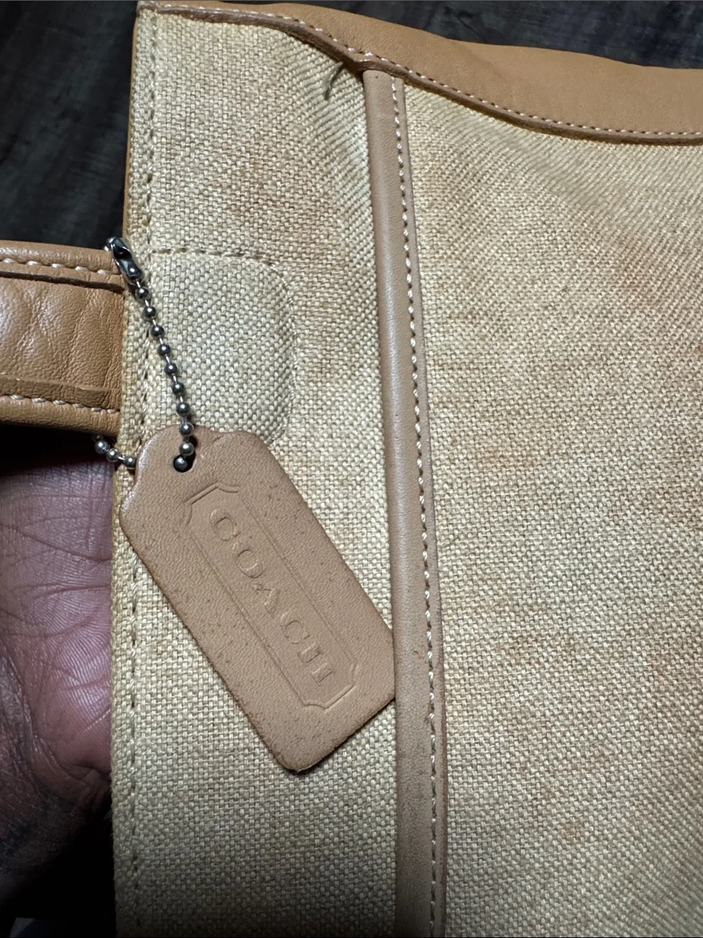 vintage Coach Bleecker satchel